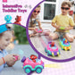 Lehoo Castle Remote Control Car for Toddlers, Toddler Girl Toys 2-3, Dinosaur Toys for Girls Ages 2-4 with Lights & Music, Toys