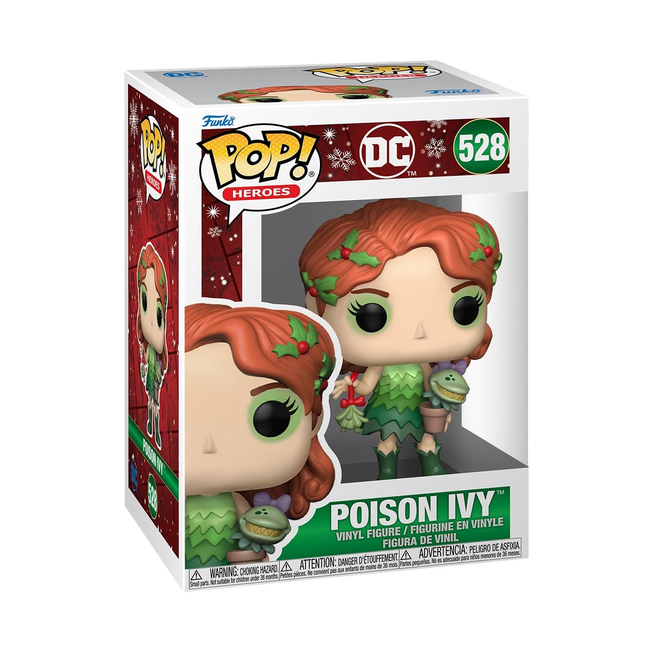 Funko Pop Heroes: Holiday '24 - Poison Ivy - Dc Comics - Collectable Vinyl Figure - Gift Idea - Official Merchandise - For Kids