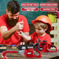 Arrowbash 2 Pcs Toy Gardening Tool Set For Kids Toy Chainsaw Lawn Trimmer Toy Battery Powered Gardening Tool Set With Lights And