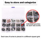 532 PCS RC Screw Kit RC Repair Tool Kit Universal RC Hardware Kit for Arrma Redcat Traxxas Axial HPI Losi 1/8 1/10 1/12 1/16 Sca