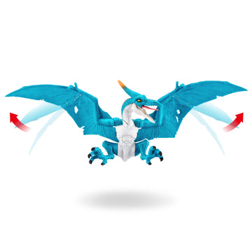Robo Alive Dino Action Pteradactyl By Zuru Dinosaur Toys, Real Biting Action, Lifelike Roars Sound, Battery-Powered Robotic Interactive Electronic Reptile Toy For Boys