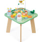 Janod Wooden Pretty Meadow Activity Table - 21.1'' Tall - Ages 12 Months+ - J05327