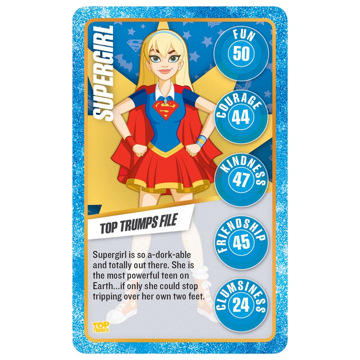 Dc Superhero Girls Top Trumps Card Game