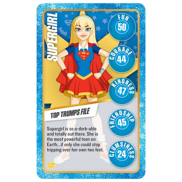 Dc Superhero Girls Top Trumps Card Game