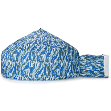 The Original Air Fort Build A Fort In 30 Seconds, Inflatable Fort For Kids (Ocean Camo)