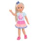 Glitter Girls Poodle Cuddles Fashion Outfit – 14" Doll Clothes, Brown, Accessories for Kids Ages 3+ (Model GG50134Z)