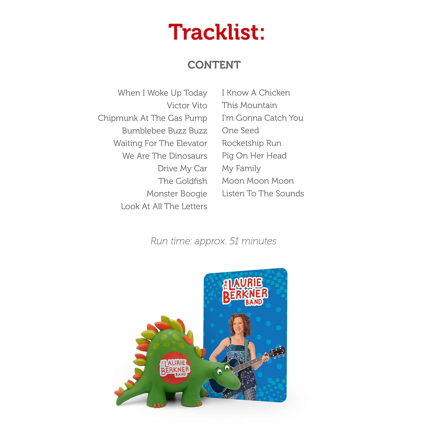 Tonies Laurie Berkner Audio Toy Character