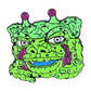 TriAction Toys Boglins Alien Dwizork Enamel Collectible Pin - Green