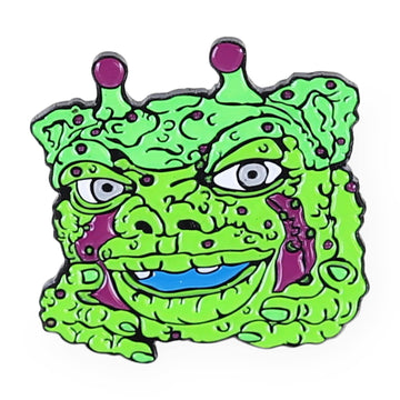 TriAction Toys Boglins Alien Dwizork Enamel Collectible Pin - Green