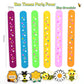 PAITUEND Bee Theme Slap Bracelets Party Favors- Bee Silicone Wristbands (6pack) for Boys&Girls Birthday&Bee Theme Party Supplies