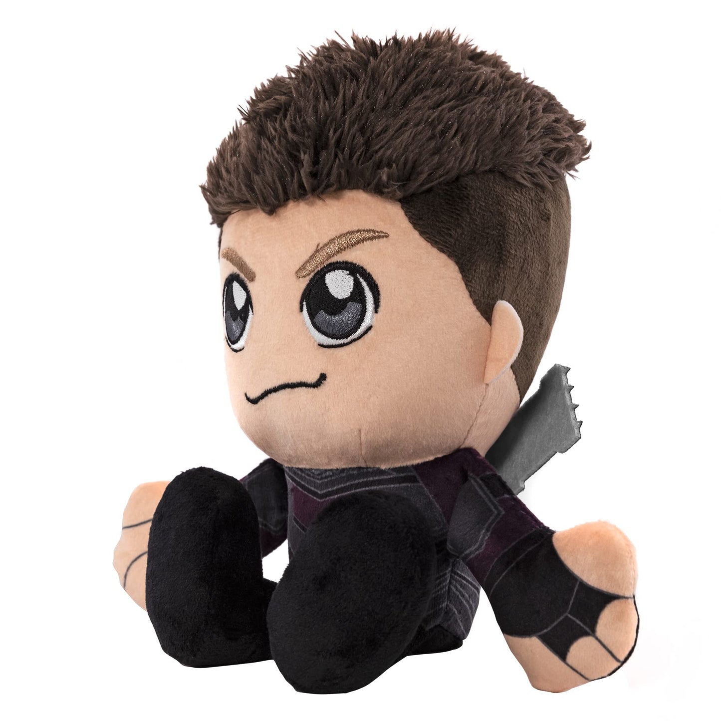 Bleacher Creatures Marvel Hawkeye 8' Kuricha Sitting Plush- Soft Chibi Inspired Toy