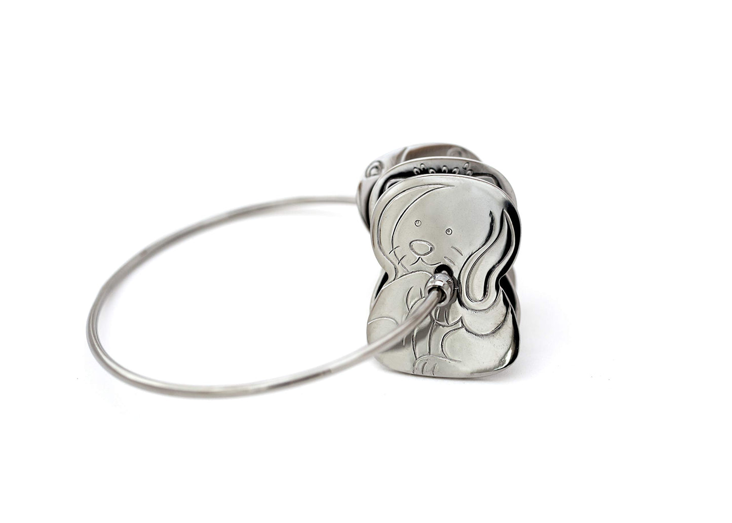 Arctic Friends Stainless Steel Rattle And Teether - Made In Usa By Kleynimals