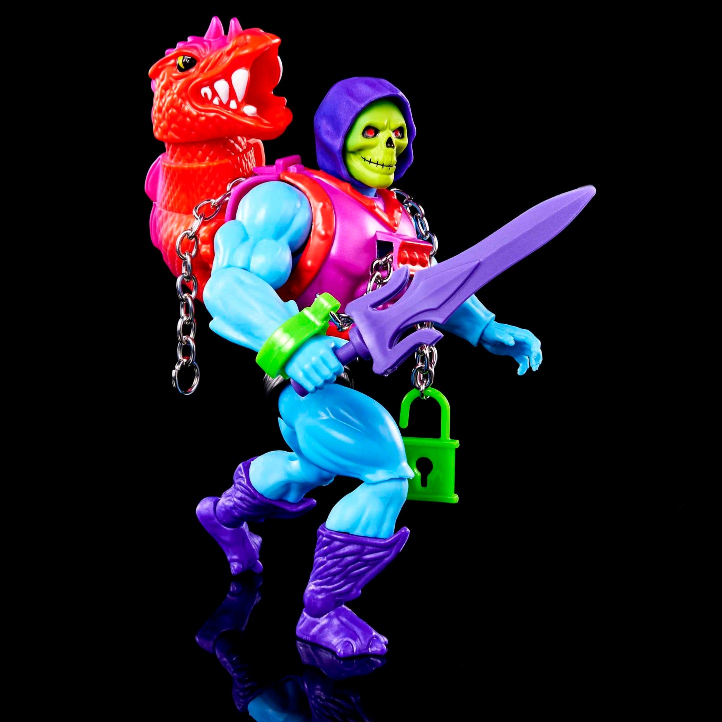 Masters of the Universe Origins Action Figure with Accessories  Deluxe Dragon Blast Skeletor 5.5 Inch  Motu Collectible