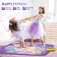Beefunni Dance Mat Toys For 3-10 Year Old Girls, 5 Game Modes Including 3 Challenge Levels, Adjustable Volume Dance Pad With Led Lights, Christmas Birthday Gifts For 3 4 5 6 7 8 9+ Year Old Girls
