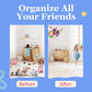 Lilly'S Love Large Stuffed Animal Hammock | Corner Hanging Organizer, Stuffed Animal Storage | Easy To Hang Plushie Net W/Includ