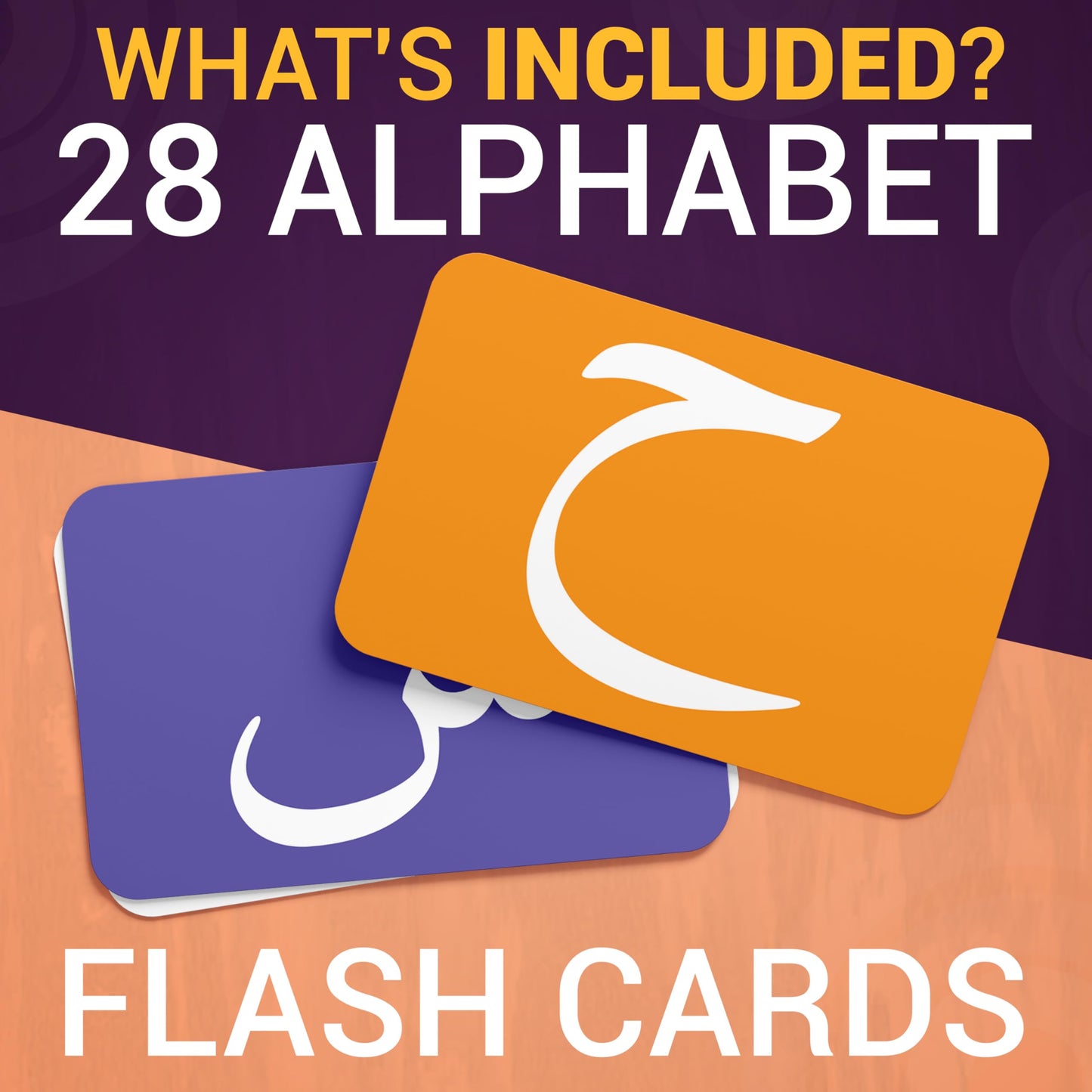 Briston Arabic Alphabet Flash Cards - Multi-color Educational Resource for Memory & Sight Words - Fun Classroom & Homeschool Game