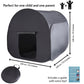 Sensory Tent | Calming Hideout For Kids | Sensory Den | Pop-Up Tent | Blackout Tent | Sensory Play Tent | Indoor Tent | Easy To Setup | Helps With: Spd, Anxiety, Adhd, Autism & More | Double Size