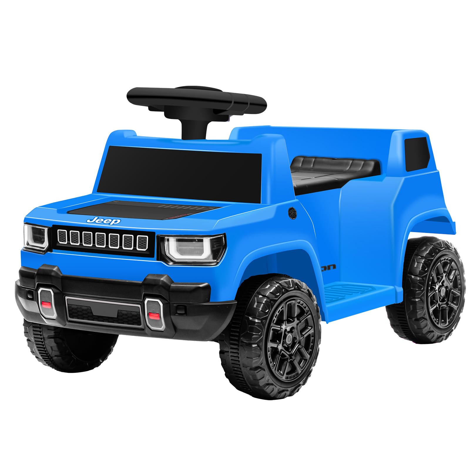XCAR Ride On Car, 6V Ride on Toys for Toddlers, with Music, Horn, and Pedal Operation, Suitable for Ages 1.5 to 3 Years, Blue