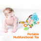 Car Seat Toys, Baby Mirror Toy For Car, Baby Car Toys Rear Facing, Mirror,Teether And Crinkle Paper, Fun Travel Infant Car Seat