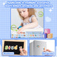 Fullware Portable Animals Magnetic Alphabet Letters Learning Board, Foldable, Upper & Lowercase, Spelling, Fridge Magnets For To