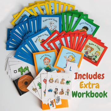 Learning Dynamics 4 Weeks To Read Plus Extra Workbook | Reading System For 4 To 7 Years Old Kindergartners | Build Confidence Wi