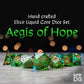 Metallic Dice Games Lic951 Liquid Core Aegis Of Hope Elixir Dice, Set Of 7