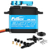 FEETECH 35KG Servo Motor 7.4V High Voltage Waterproof High Torque RC Servo Full Metal Gear Digital Servo, Aluminium Case, Contro