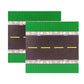 Taken All Road Baseplates 10' X 10' - Building Block City Town Straight Road Base Plate Tight Fit With Major Brands (2 Pack Road Baseplate)