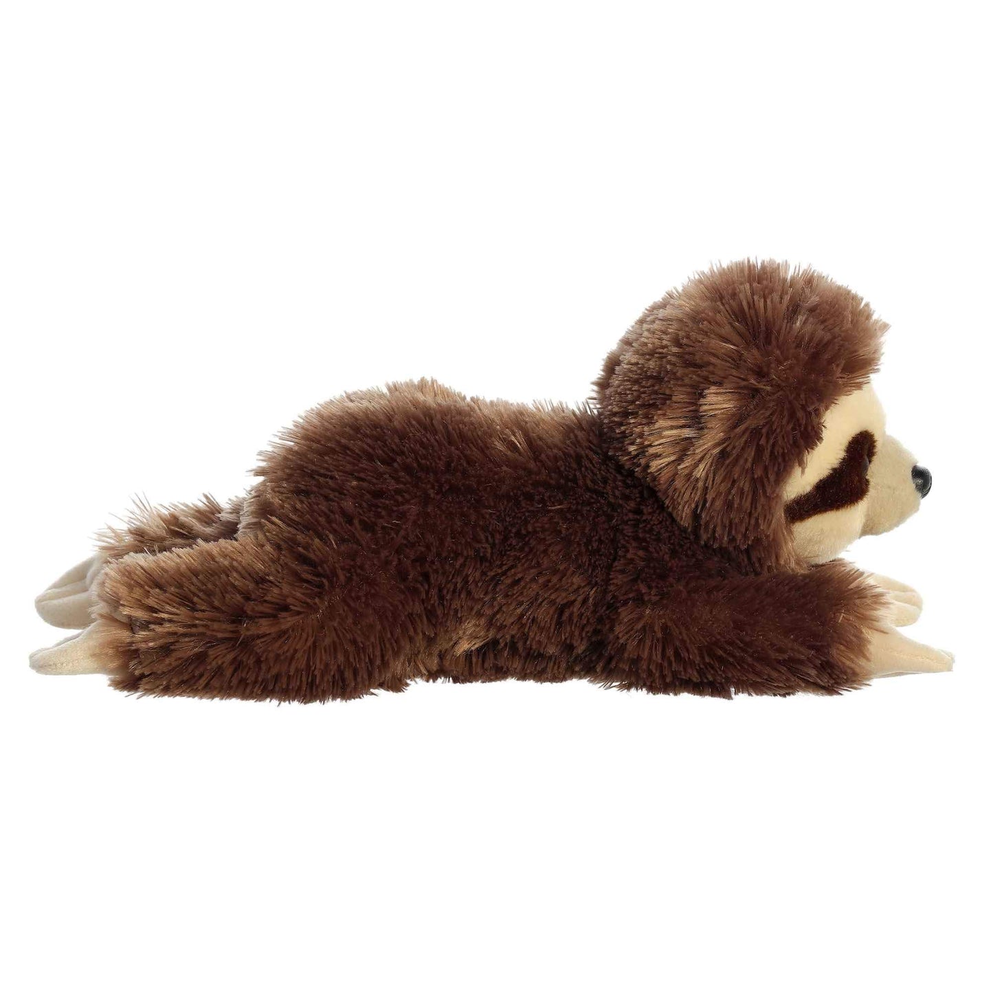 Aurora Adorable Flopsie Snoozy Sloth Stuffed Animal - Playful Ease - Timeless Companions - Brown 12 Inches