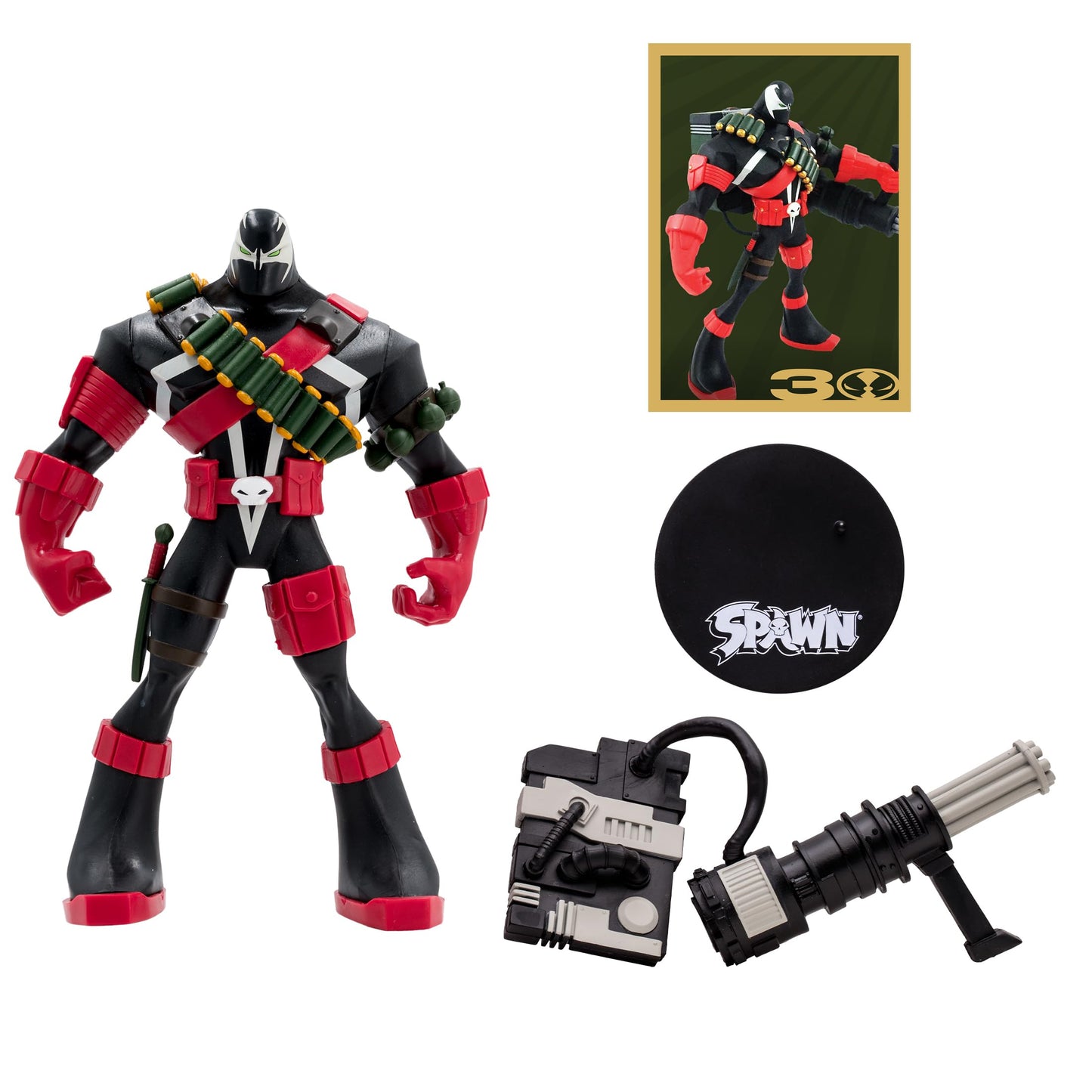 McFarlane Toys - Commando Spawn (Digitally Remastered) 7in Figure  30th Anniversary