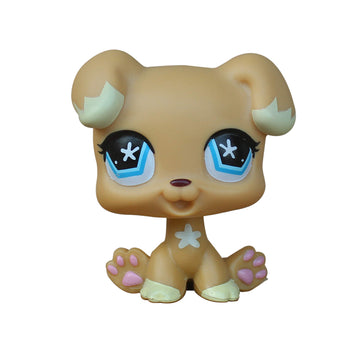 Lpscb Custom-Made Baby Puppy Pet Shop Toy Dog Great Dane Dachshund Cocker Spaniel Mini Bobble Head Animal Figure 1.5 Inch (Tan S