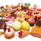 Iwako Assorted Food Cake Dessert Erasers - 10 Rubber Japanese Erasers, Style-8, Model 1010-UPC