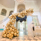 Bezente Metallic Gold Balloons Latex Balloons - 150 Pack 5 Inch Chrome Gold Helium Balloons For Wedding Birthday Baby Shower Gra