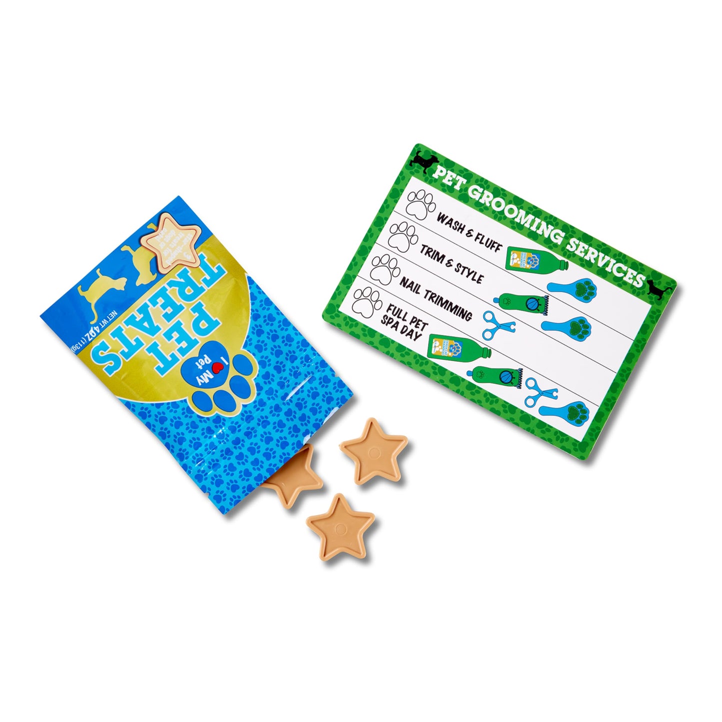 Melissa & Doug Feeding And Grooming Pet Care Play Set