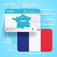 Countries Of The World Flashcards – 290 Country & Us States Complete With Capital, Continent, Flag & More – Educational Geography Flash Card Game Gift For Kids, Family & Adults [Updated August 2024]