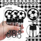 Pullcrease 16 Pcs Soccer Bubble Wands Party Favors Soccer Gifts Birthday Bubble Wand Bulk Soccer Party Decorations Soccer Theme