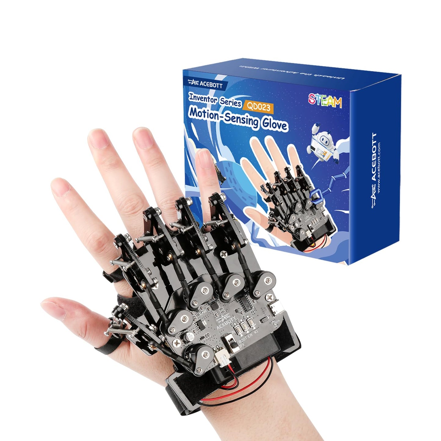 Diy Robotic Mechanical Hand Stem Toy Engineering Kit Starter Kit Hand Five Fingers Arm Diy Smart Robot & Engineering Kits, Scien