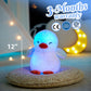 Glow Guards Penguin Plush Toy with LED Night Lights, 12'' Soft Snuggle Stuffed Animal for Kids, Perfect for Birthdays and Children's Day