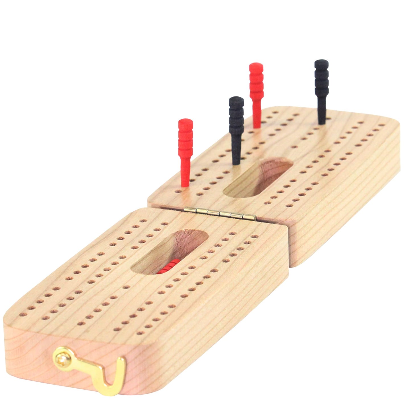 Folding Standard Cribbage Board - Made In Usa