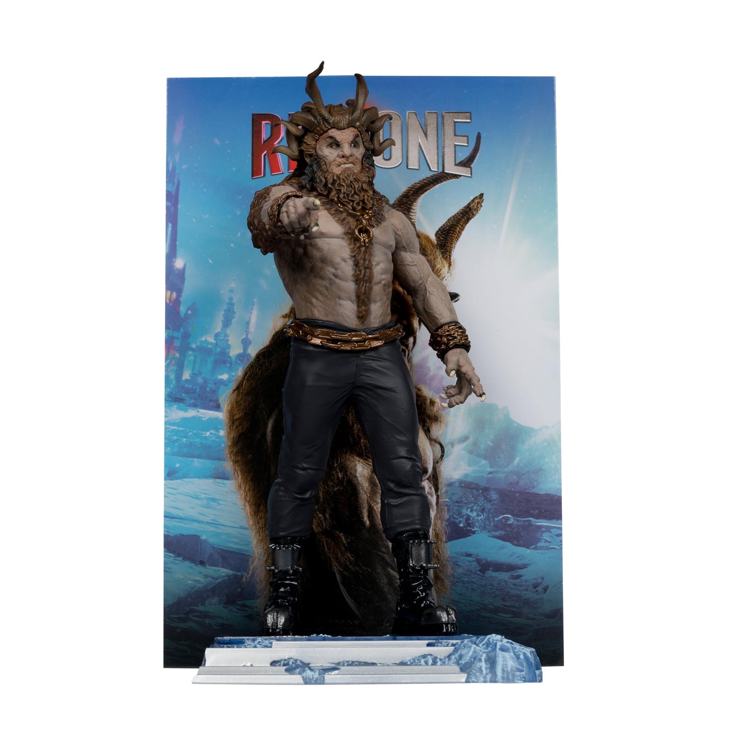 McFarlane Toys Red One Krampus 6in Posed Figure - Multicolor Plastic Collectible, Model 14058