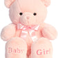 Aurora Snuggly Comfy Bear Baby Stuffed Animal - Comforting Companion - Imaginative Play - Pink 36 Inches