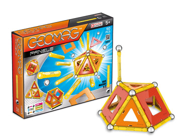 Geomag - Panels - 50-Piece Magnetic Building Set, Certified Stem Construction Toy, Safe For Ages 5 And Up