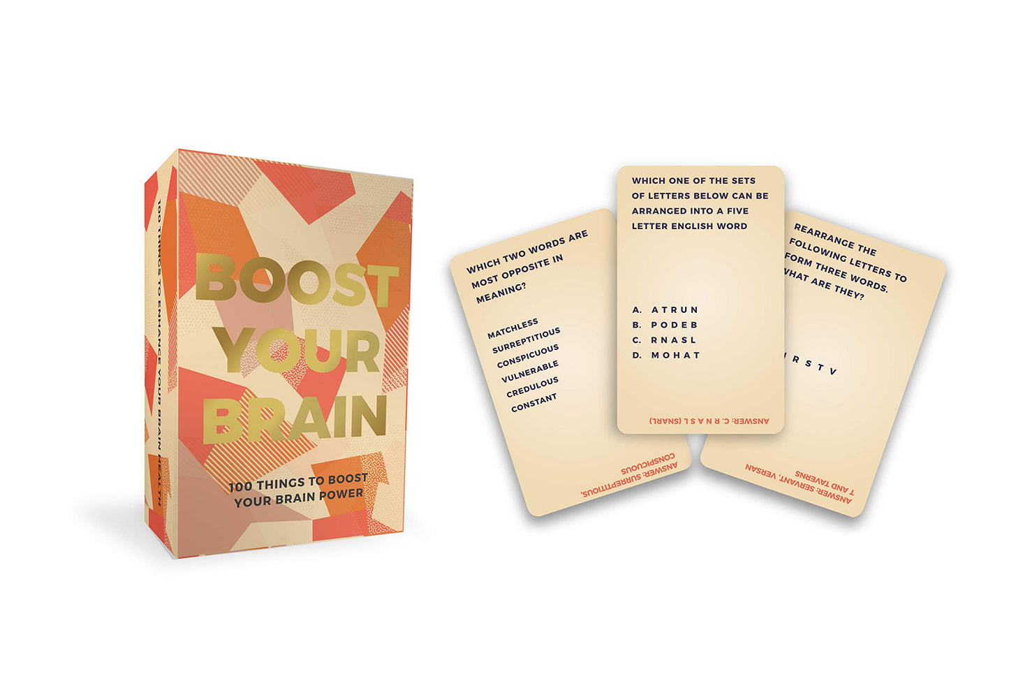 Gift Republic Boost Your Brain - Brain Train Trivia