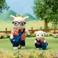 Calico Critters Billy Goat Family, Set Of 4 Collectible Doll Figures