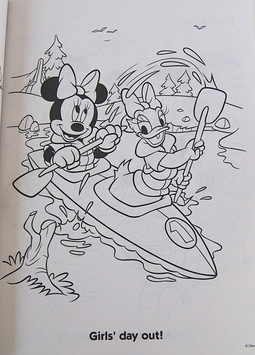 Activity Books Mickey Mouse ''That'S Swell!'' Coloring 80 Pages