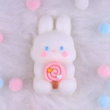 Fotn Handmade Cute Taba Squishy Toys, Ultra Soft Squishy Toys, Silicone Squeeze Toys, Gifts (Rabbit)