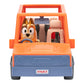 Bluey Heeler Family Road Trip 4Wd Vehicle, Includes Articulated Chilli Figure, With Open Roof To Easily Fit 4 Figures Inside, Ideal For All 2.5 Inch Figures (Sold Separately)