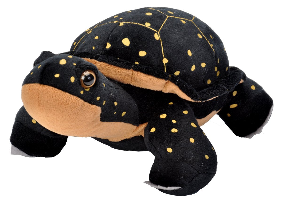 WILD REPUBLIC Spotted Turtle Plush Toy, 12 inches, Soft Polyester Stuffed Animal, Model 19420, Perfect Gift for Kids