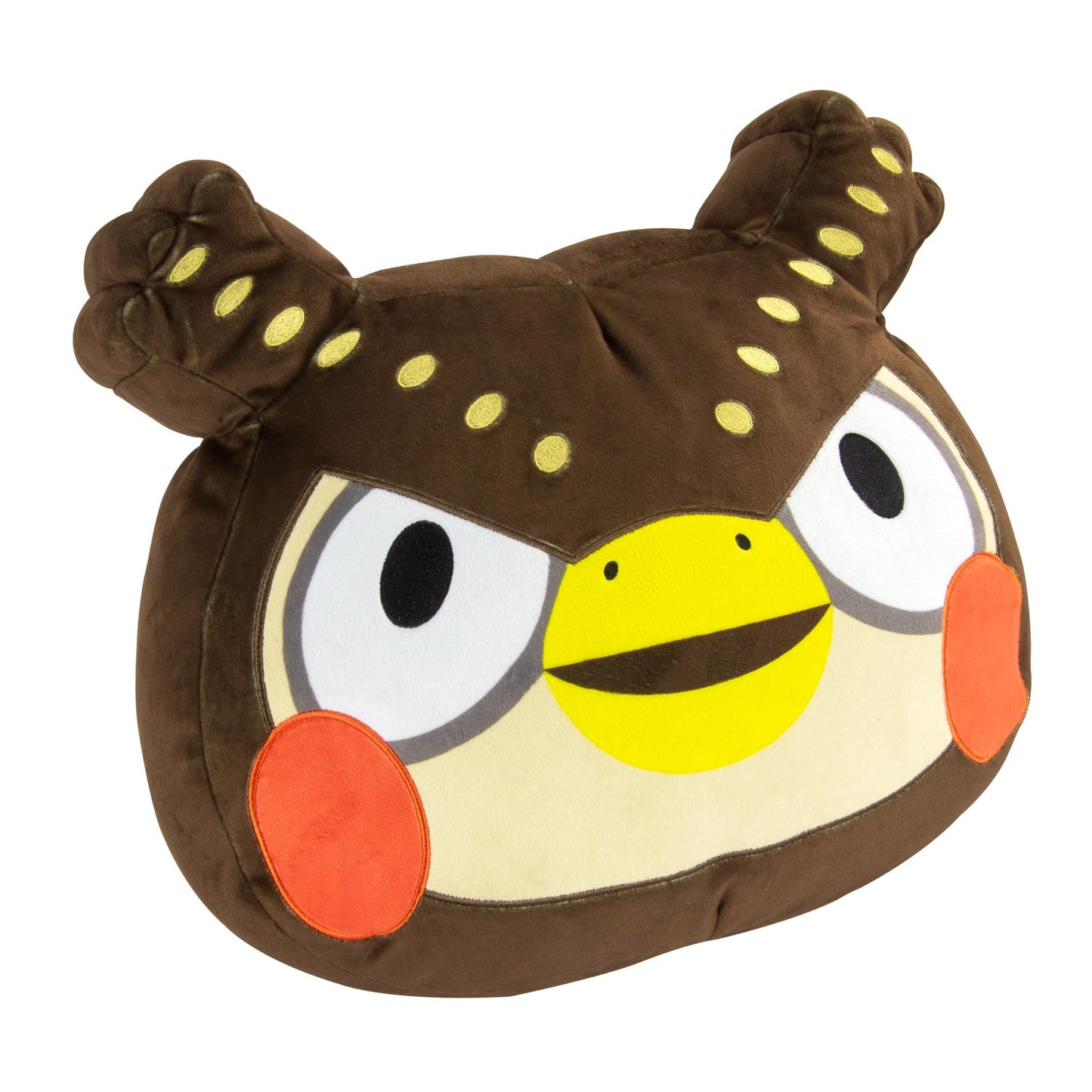 Megasketcher Club Mocchi Mocchi Blathers Plushie - 15 Inch Squishy Collectible Plush - Multi Color - Model T12428