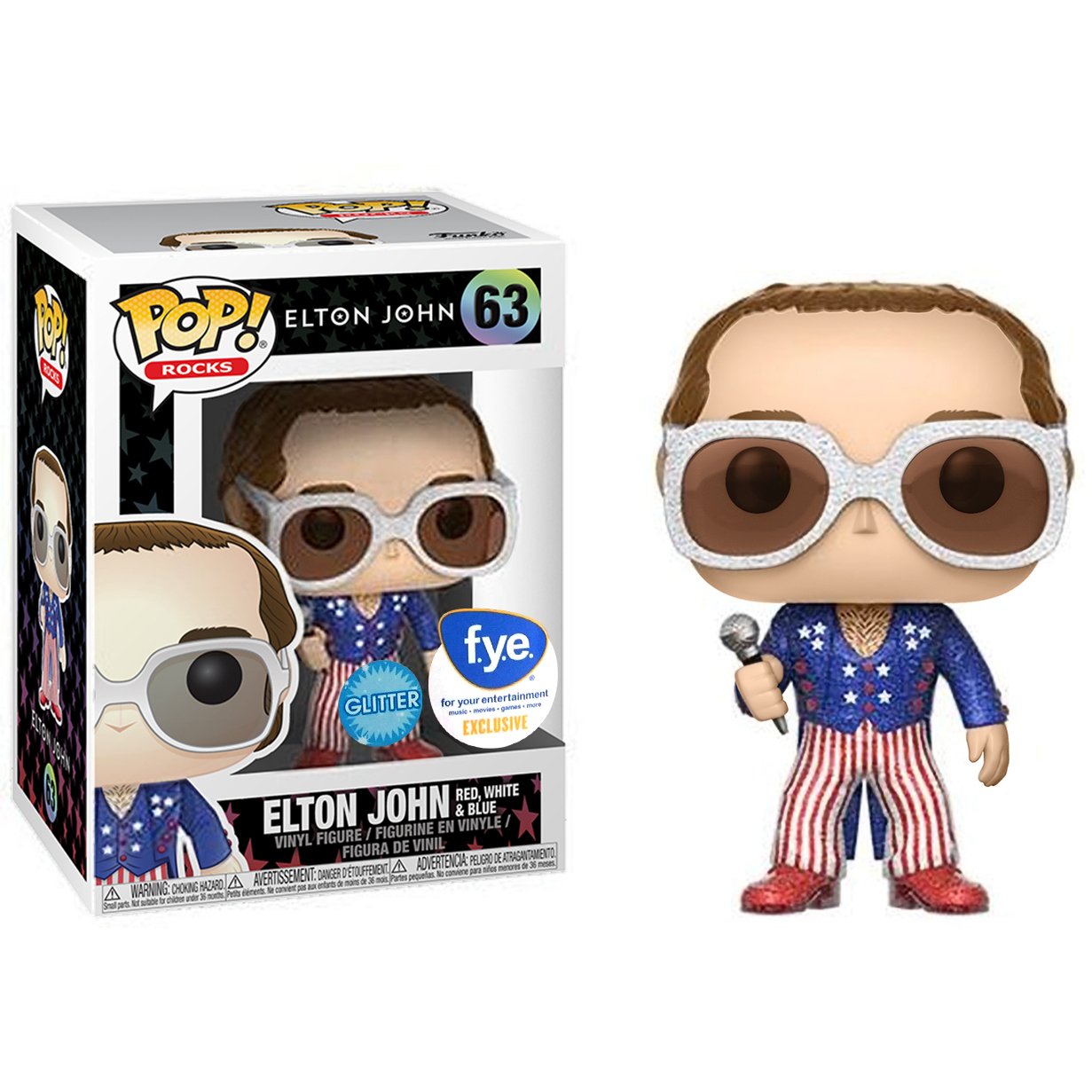 Pop! Rocks - Elton John (Limited Glitter Edition Exclusive) #63